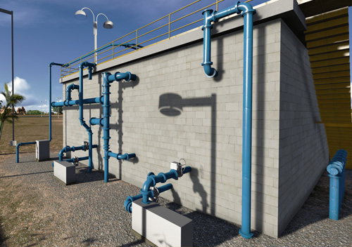 Hvac services for water plant